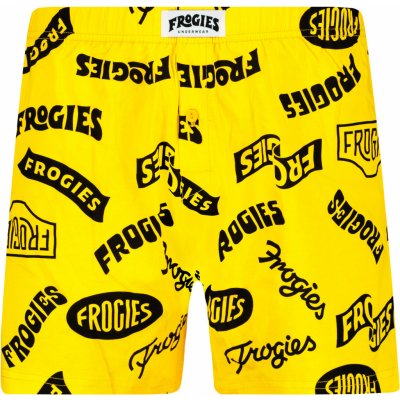 Frogies černá žlutá 9911111187898 – Zboží Dáma