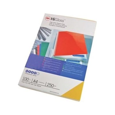 GBC - A4, leštěné, černé, 100 ks – Sleviste.cz