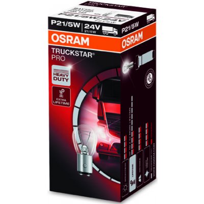 Osram Truckstar Pro P21/5W BAY15d 24V 21/5W – Zboží Mobilmania