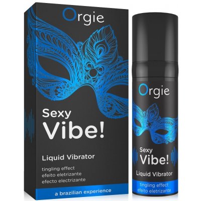 Orgie Sexy Vibe! Liquid Vibrator 15 ml – Zbozi.Blesk.cz