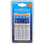 Panasonic Eneloop univerzální nabíječka + 4x AA 1 900 mAh K-KJ17MCC40E – Sleviste.cz