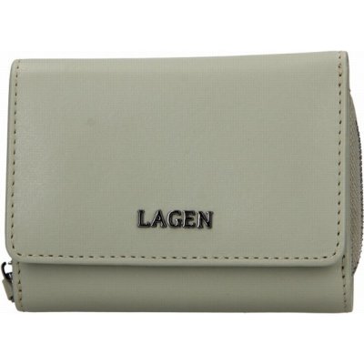 Dámská jemně zelená kožená peněženka od firmy LAGEN Dámská kožená peněženka LAGEN – Zboží Mobilmania