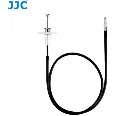 JJC TCR-70S drátěná spoušť 70 cm stříbrné tlačítko – Zboží Živě