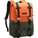 K&F Concept Beta Backpack 20L fotografický velkokapacitní batoh oranžový – Zboží Živě