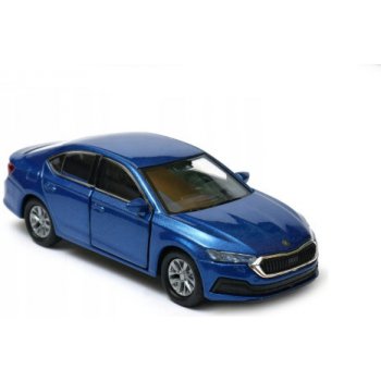 Welly Škoda Octavia IV modrá metalíza 1:38