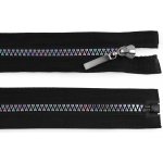 Duhový kostěný zip No 5 délka 50 cm - černá – Zboží Mobilmania