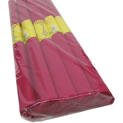 Krepový papír 50x200cm tmavě růžový – Sleviste.cz