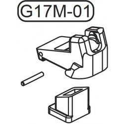 GHK Ústí pro zásobníky GHK Glock 17 s těsněním G17M-01