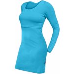 Jožánek kojicí šaty Elena dlouhý rukáv tyrkysové – Zboží Dáma
