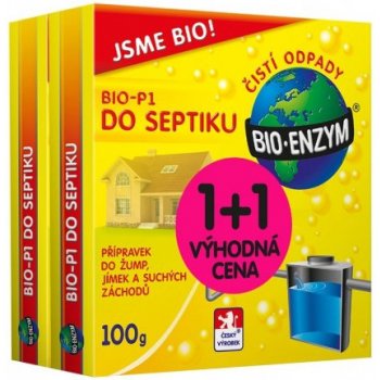 BIO-P1 DO SEPTIKU 100g 1+1