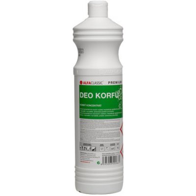 AlfaClassic DEO KORFU PREMIUM vonný koncentrát do čisticích přípravků 1 l – Zboží Dáma