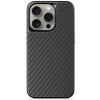 Pouzdro a kryt na mobilní telefon Apple Pouzdro Epico Mag+ Hybrid Carbon Case - MagSafe compatible iPhone 15 Pro Max - černé