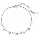 Mabell Náramek na nohu z chirurgické oceli CZ221CD5076C45 – Hledejceny.cz