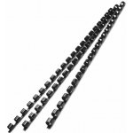 PEACH vazací hřbet Binding Combs 21 Rg A4 6mm, černý, plast, 100ks – Zboží Dáma