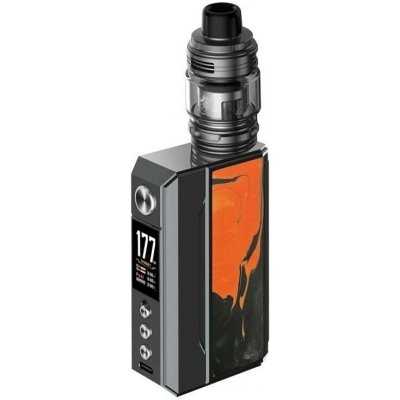 VOOPOO DRAG 4 177W Grip 5,5ml Full Kit Šedá Oranžová – Hledejceny.cz