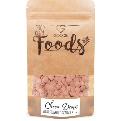 Goodie Choco Drops - pink vegan 150 g