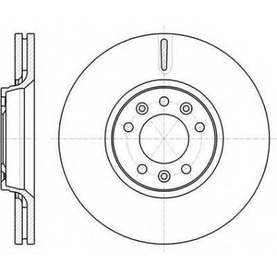 REMSA Brzdový kotouč - 304 mm RMS 61054.10