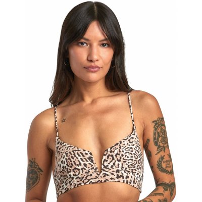 RVCA Meow V-Wire Crop Top CTF0/Java