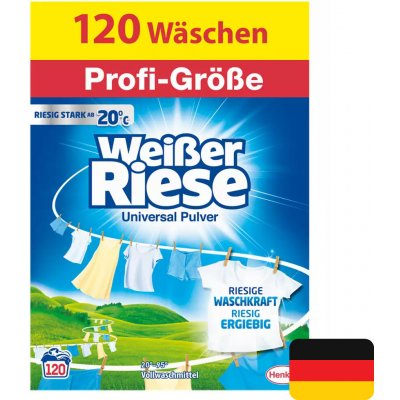 Weisser Riese prací prášek Universal 6 kg 120 PD – Zboží Dáma