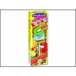 Vitakraft KRÄCKER tyčinky STŘEDNÍ PAPOUŠEK kiwi & citrus 180g – Hledejceny.cz