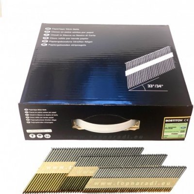 BOSTITCH Hřebíky PT bez plynu Rozměr hřebíků: hřebíky PT 2,80x75 konvex, Materiál: ocel – Sleviste.cz