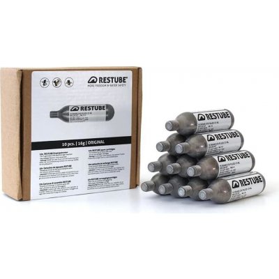 Restube CO2 10,9 g 6ks Originální náhradní kazety – Zboží Dáma