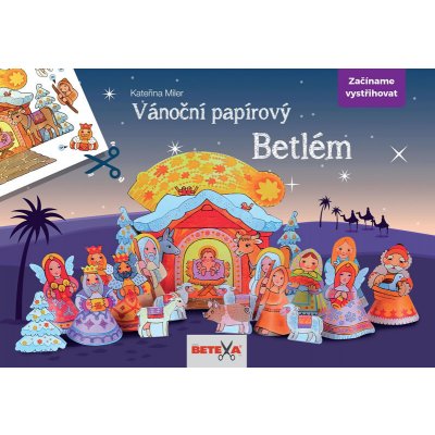 Betlém vánoční vystřihovánka – Zboží Dáma