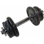 FitnessLine Jednoruční nakládací činka kotouče s cementovou náplní 12,5 kg – Sleviste.cz