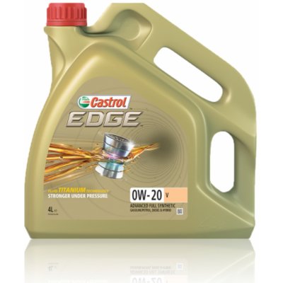 Castrol Edge Titanium FST V 0W-20 4 l – Zboží Mobilmania