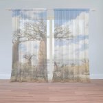 Sablio Záclony Strom: 2ks 150x250cm – Hledejceny.cz