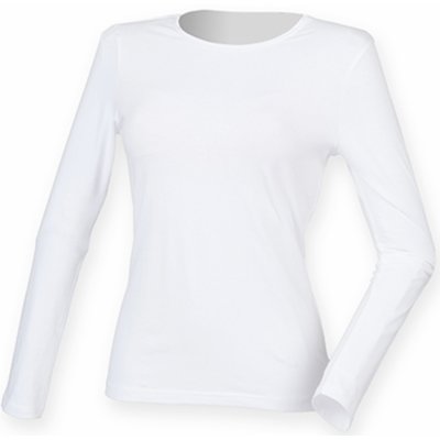 tričko s dlouhým rukávem Feels Good Bílá – Sleviste.cz