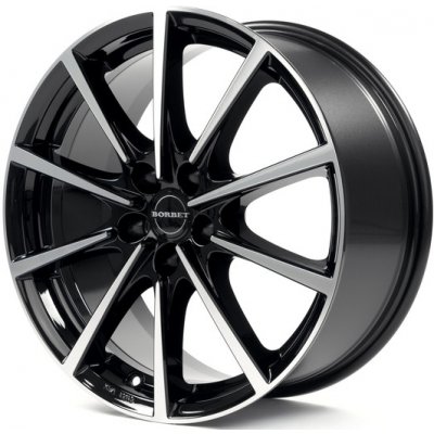Borbet BL5 8x17 5x114,3 ET48 black polished – Hledejceny.cz