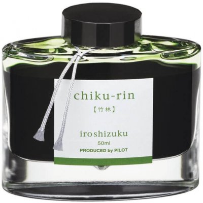 Pilot Iroshizuku Chiku-Rin Bamboo Forest lahvičkový inkoust LP-1130-CHK – Hledejceny.cz