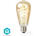 Nedis WIFILT10GDST64 - SmartLife LED žárovka | Wi-Fi | E27 | 350 lm | 5.5 W | Studená-Teplá Bílá | Glass, G (WIFILT10GDST64) – Zboží Živě