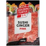 Golden Turtle Růžový zázvor na suši 240 g – Zboží Dáma