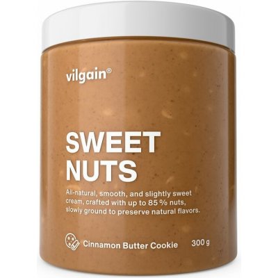 Vilgain Sweet Nuts Skořicovo-máslová sušenka 300 g – Sleviste.cz