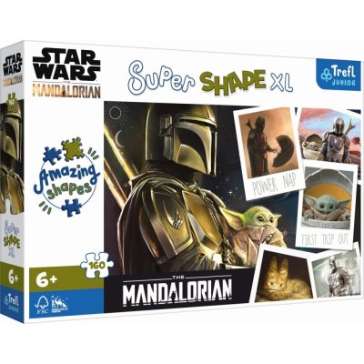 TREFL Super Shape XL Star Wars: Mandalorian 160 dílků