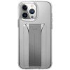 Pouzdro a kryt na mobilní telefon UNIQ Heldro Mount+ s výklopným stojánkem iPhone 15 Pro Max - čiré