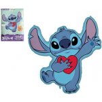 Procos Foliový balónek Stitch se srdcem 86 cm – Zboží Dáma