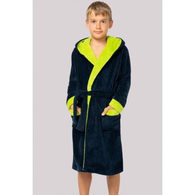 Envie Dětský župan Delfino - s kapucí Světle zelená – Zboží Dáma