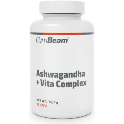 GymBeam Ashwagandha + Vita Complex 90 kapslí – Hledejceny.cz