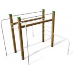 Monkeyś Home Workoutový prvek venkovní fitness sestava B – Zboží Dáma