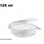 WIMEX miska hranatá průhledná s víčkem 125 ml PET – Zboží Dáma