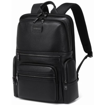MYBALO Matterhorn Kožený batoh na notebook 15,6" 177 černý – Hledejceny.cz