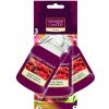 Yankee Candle Black Cherry papírová visačka 3 ks