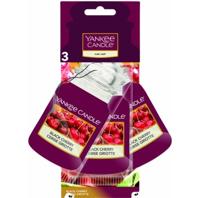 Yankee Candle Black Cherry papírová visačka 3 ks – Zbozi.Blesk.cz