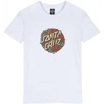 SANTA CRUZ Dressen Snake Front T-Shirt White – Zbozi.Blesk.cz