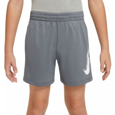 Nike boys Dri Fit Multi+ Graphic Training Shorts smoke grey/white/white – Hledejceny.cz