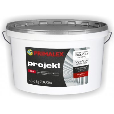 Primalex Projekt bílý 18+3kg – Hledejceny.cz