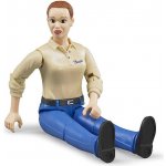 Bruder Bworld 60408 žena modré kalhoty – Hledejceny.cz